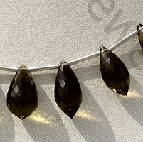 Olive Quartz Chandelier Briolette