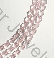 Rose Quartz Oval Plain