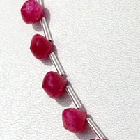 Pink Sapphire Gemstone Onion Shape