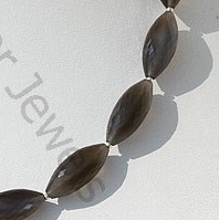 Black Moonstone Dholki Briolette