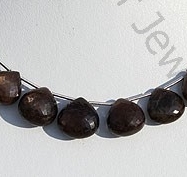 Golden Moonstone Heart Briolette