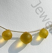 Yellow Opal Onion Shape