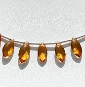 Citrine Dolphin Shape Gemstone Beads
