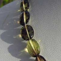 Bi-color Quartz  Oval Faceted