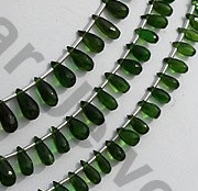 Chrome Diopside  Tear Drops Briolette