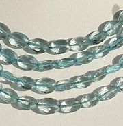 Aquamarine Gemstone  Oval Faceted