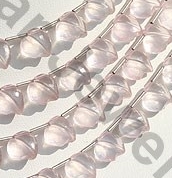 Rose Quartz Chubby Heart Briolette