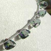 Mystic Topaz Beads  Trilliant