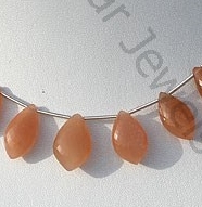 Orange Moonstone Dolphin Briolette