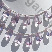 Pink Amethyst  Concave Cut Pan