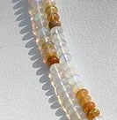 Ethiopian Welo Opal Plain Rondelle