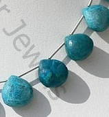 Chrysocolla Heart Briolette