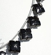 Black spinel Clove Beads