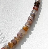 Botswana Agate Gemstone Plain Beads