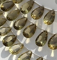Olive Quartz Concave Cut Pan
