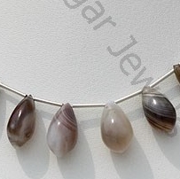 Botswana Agate gemstone Chandelier briolette