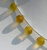 Yellow Opal Onion Shape