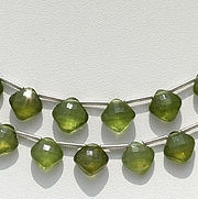 Vesuvianite  Puffed Diamond Cut