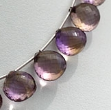 Ametrine Heart Briolette