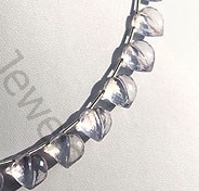 aaa Lavender Quartz Chubby Heart Briolette