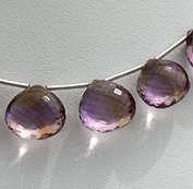 Ametrine Heart Briolette