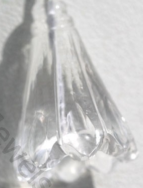 Crystal Gemstone Tulip Flower Beads