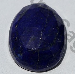 Lapis Rose Cut Cabochon