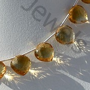 Citrine Gemstone Betel Briolette