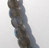 Labradorite Blue Power Faceted Cube