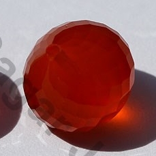 Carnelian Half Drilled Gemstones