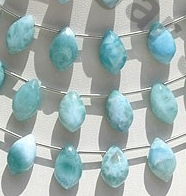 Larimar Gemstone Dolphin Briolette