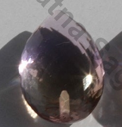 Ametrine Half drilled Gemstone