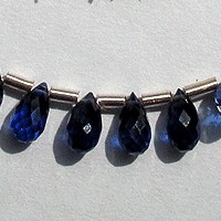 Kyanite Gemstone Tear Drops Briolette