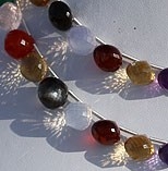 Semi Precious Gemstone Onion Cut