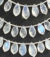 Rainbow Moonstone Dolphin Briolette