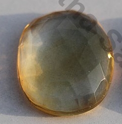 Citrine Gemstone Rose Cut Cabochon