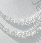 White Topaz Gemstone Faceted Rondelle