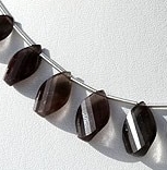 Cat's eye Scapolite Twisted Flat Pear