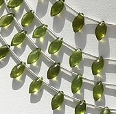 Vesuvianite Marquise beads