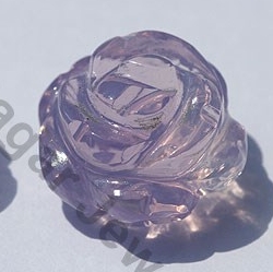 Lavender Quartz Half Drilled Gemstones