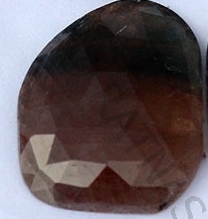 Multi Sapphire Rose Cut Slice