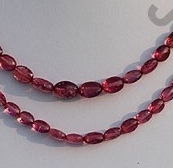 Pink Tourmaline Gemstone  Oval Faceted