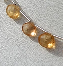 Imperial Topaz  Heart Briolette