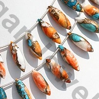 Turquoise Gemstone Dew drop briolette