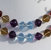 Semi Precious Gemstone Onion Cut