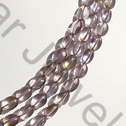 Ametrine Gemstone Oval Plain