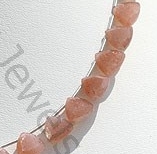Pink Moonstone Trilliant Cut