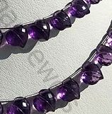 Amethyst Chubby Heart Briolette