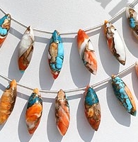 Turquoise Gemstone Dew drop briolette