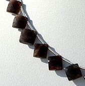 Cat's Eye Scapolite Cushion Beads